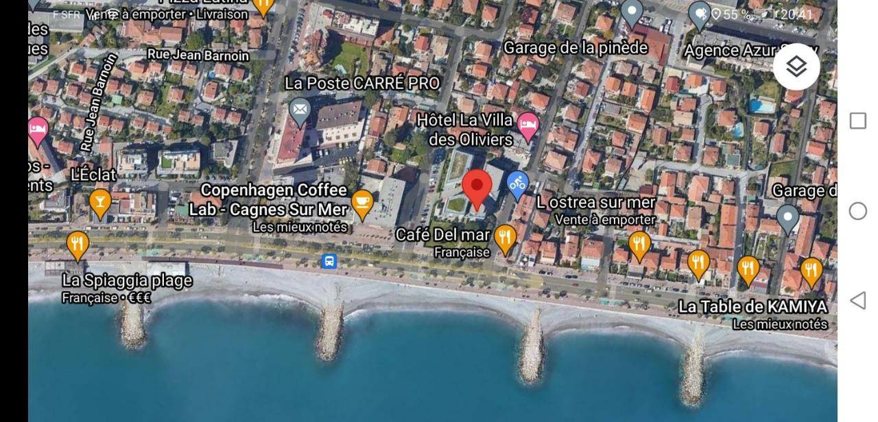 Appartement 6 Personnes Face A La Mer Кань-сюр-Мер Екстер'єр фото