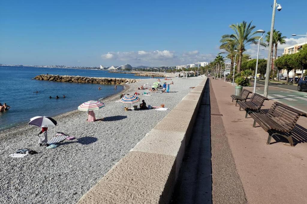 Appartement 6 Personnes Face A La Mer Кань-сюр-Мер Екстер'єр фото
