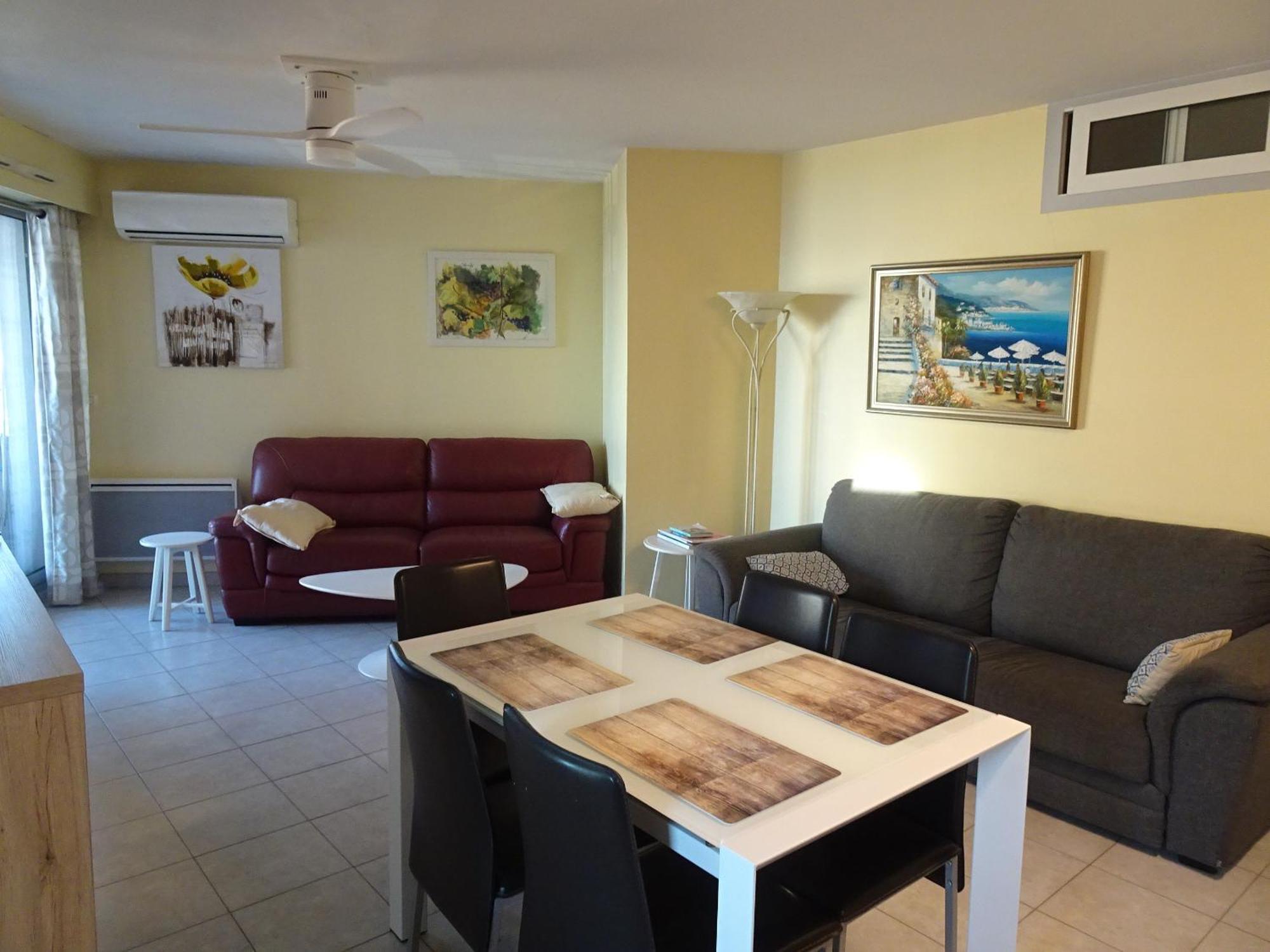 Appartement 6 Personnes Face A La Mer Кань-сюр-Мер Екстер'єр фото